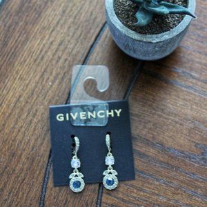 GIVENCHY Gold-Tone Embellished Drop Earrings